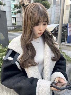 ロチカバイドールヘアー 心斎橋(Rotika by Doll hair) beige color