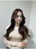 ★小顔イメチェン似合わせ美髪ワイドバングレイヤーカット