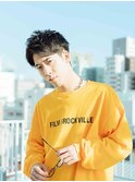 【錦糸町美容院Agate】アッシュブラック×ツーブロック刈り上げk