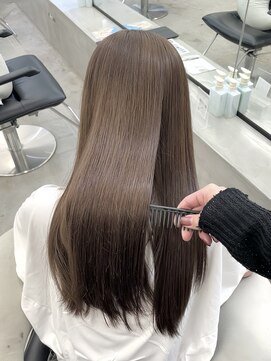 ソソ(soso) くびれヘア/アプリコットオレンジ/夏のヘアアレンジ/横浜