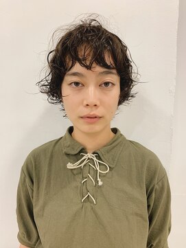 キーチェ 梅田中崎町(keych) レイヤーカット/ウェーブミディアム[中崎町/梅田駅］