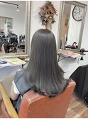透明感ラベンダーMIXグレージュ..~**.