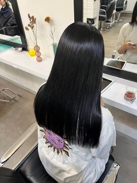 ハムレッツ 髪質改善/縮毛矯正乾かしただけできまる髪質改善ストレート