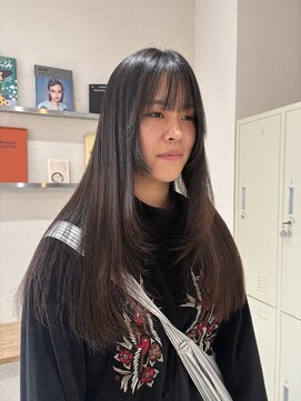 キチ(kici) 姫カット×レイヤーカット