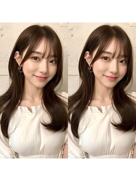 ウィールール 白石店(WE RULE) 透明感ブラウン×韓国レイヤー