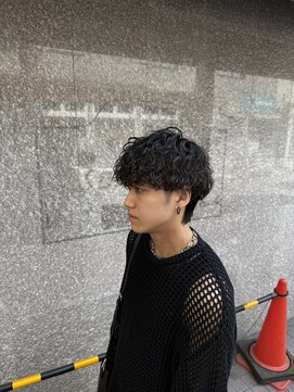 ソワン ドゥ ブレス 立花店(soin de brace) 波巻きパーマ/メンズパーマ/波巻きツイストスパイラル/尼崎