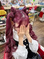 ヘアセットアップス(UP's)&nbsp;スーパー可愛いスタイル『立体リボンツイン巻き♪』