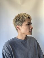 メゾンフォーメン(Maison for men)&nbsp;メンズショート　スパイキーショート　ブリーチ