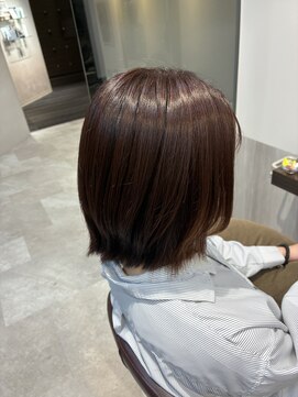 スカイレビュー(SKY Re beau) オレンジブラウン レイヤーボブ