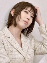 アフロディーテ 泉中央店(Aphrodite)&nbsp;大人可愛いミディアムボブ