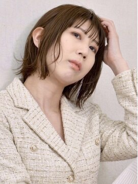 アフロディーテ 泉中央店(Aphrodite) 大人可愛いミディアムボブ