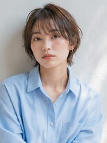 きいろのゾウ&nbsp;コンパクトショート/グレージュカラー/耳掛けショート