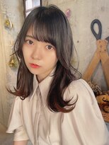 カシュカシュ アネックス(cache cache annex)&nbsp;アイドルバング流し前髪ウェーブ巻き