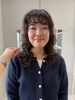 ファイブ ノーヴル カラット(5 Noble ct.) 【柚衣】ロングレイヤーパーマ