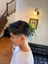 ラポール 蟹江(RAPPORT)&nbsp;【メンズ】好印象ウェット質感◎ツーブロックショート