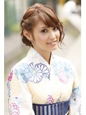 【ゆかたアレンジ】夏の花火大会にぴったり♪【AUTRE綱島店】