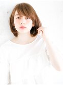 オレンジブラウンで暖かみのある色に♪