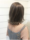 【Neolive & 渋谷店】赤味の少ない透明感のあるボブスタイル