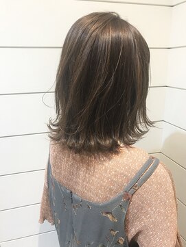 ネオリーブ アンド 渋谷店(Neolive &) 【Neolive & 渋谷店】赤味の少ない透明感のあるボブスタイル