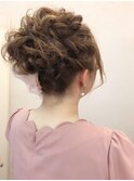 結婚式 二次会 ブライダル パーティ ヘアアレンジ