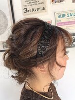 ルーナ ヘアラウンジ(Luuna hair lounge)&nbsp;カチューシャアレンジ