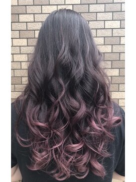 美容室 アドレット(Adrett) グラデーションヘアカラー　イルミナカラートワイライト