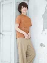 ナオシ トレス 富雄店(nao*c tres)&nbsp;【nao*c tres富雄】清潔感がある丸みショートvol.2