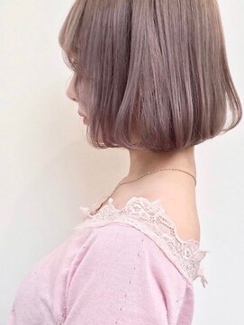 サロウィン 表参道(SALOWIN) 柔らかシアーラベンダーベージュ　【SALOWIN 表参道】