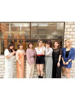 Trendに敏感な女性Stylist達が集まる≪MARCIE≫アットホームな雰囲気と女性目線での提案＆気配りが人気！