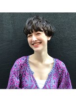 ラレイ(Lalei)&nbsp;＊マッシュショート×くせ毛風ラフパーマ 辻幸奈