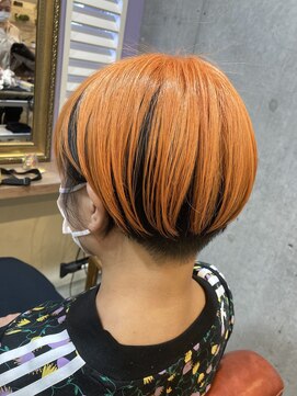 アリュー(allu) 刈り上げショートの逆インナー