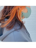 サーカス(circus)&nbsp;ビビットオレンジインナーカラー