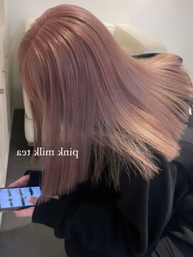 ベレーザ 渋谷(BELEZA) 4193ミルクティーアッシュ艶髪シルキーベージュハイトーンカラー