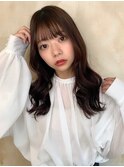 ミルクブラウン/ダークパープル/ナチュラルショート/夏/上尾