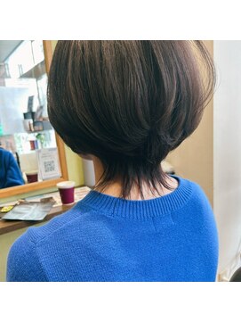 アローズ 栄町店(HELLO'S) 《HELLO'S 栄町店》 インナーカラー × ボブルフ 【佐藤 翔太】