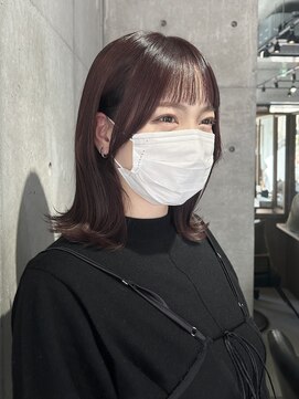 フェリア 池田(FERIA) 束ねても◎顔周りカット