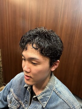 ヒロギンザ 御徒町店(HIRO GINZA) 刈り上げないショートパーマ