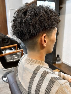 アイリーヘアデザイン(IRIE HAIR DESIGN) 【IRIE HAIR赤坂】スパイラルパーマフェードカット