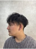 辻堂/メンズ/カット/ツーブロック/ツイストスパイラルパーマ