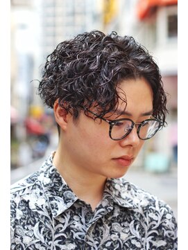 ディライトヘア トアウエスト 三宮元町(DELIGHT HAIR torwest) セットも簡単なパーマスタイル