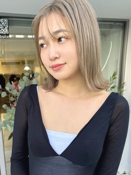 ソピ バイ インビテーション(sopi by invitation) 【NARUOKA】切りっぱなしボブ/外ハネ/前髪カット/ぱっつん前髪