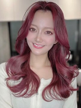 ヴィズバイエリーツ(vizz by elyts) 韓国風カラー/カシスレッド/チェリーレッド/ワインレッド/北谷