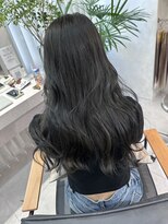 リノバイアクネ(lino by ACNE) アッシュブラック/ブルーグレージュカラー