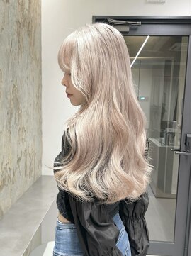 ソル 栄矢場町(SOL) ホワイトベージュ/ホワイトカラー/韓国ヘア/韓国レイヤー