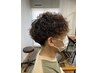 【メンズ限定】メンズカット＋スパイラルパーマ（スキャルプSP付）￥11900
