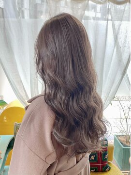 チラックス(ChilluX) ブリーチなしで叶う！透明感グレージュ♪