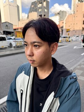 ブリックバイブレイス 千葉 千葉中央(brick by brace) ブリーチなしレッド系カラー