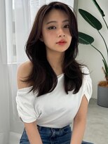 ソヨン 栄店(SOYON)&nbsp;フェミニンロング/似合わせカット/メルティカラー/2wayバング