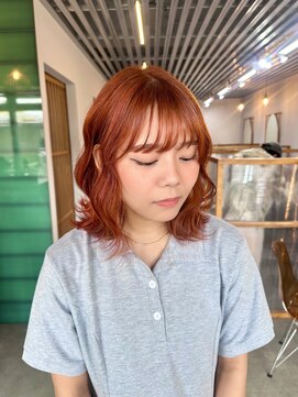 イェスオキナワ(yes okinawa) ダブルカラーでつくるオレンジカラー