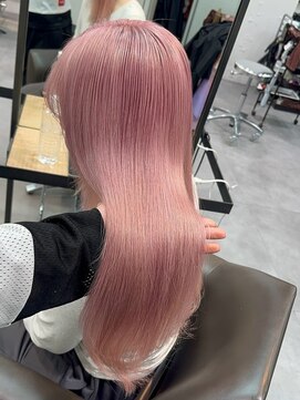 ベレーザ 渋谷(BELEZA) 12866髪質改善ストレートラベンダーミルクティーホワイトピンク